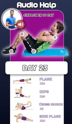 six pack in 30 days android App screenshot 3